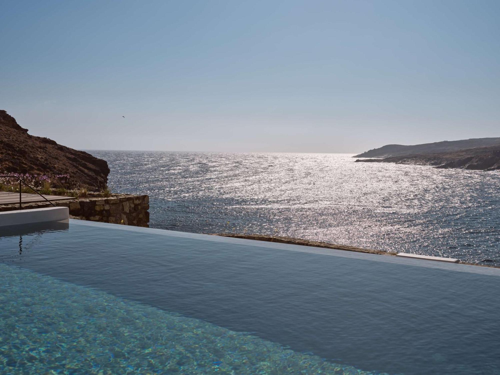 Semeli Coast Mykonos Curio Collection By Hilton Hotel Merhia-part Kültér fotó