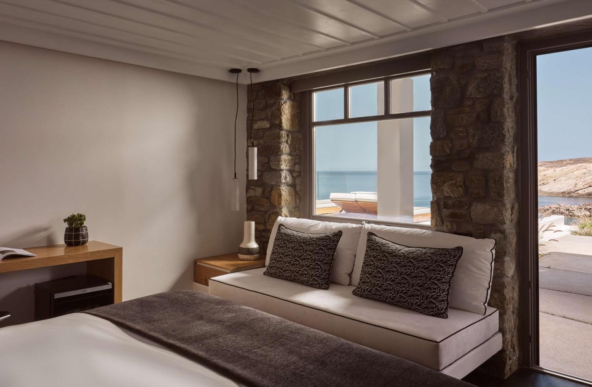 Semeli Coast Mykonos Curio Collection By Hilton Hotel Merhia-part Kültér fotó