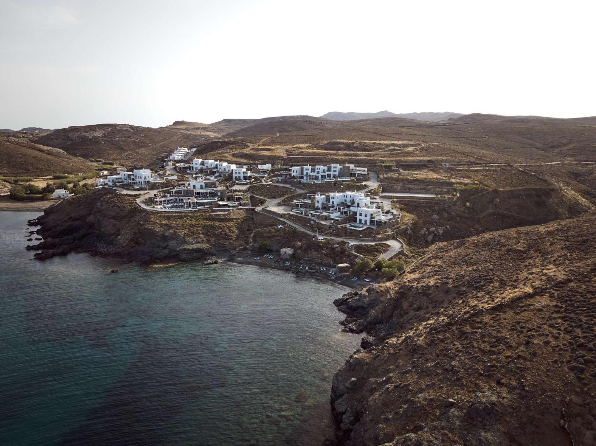 Semeli Coast Mykonos Curio Collection By Hilton Hotel Merhia-part Kültér fotó
