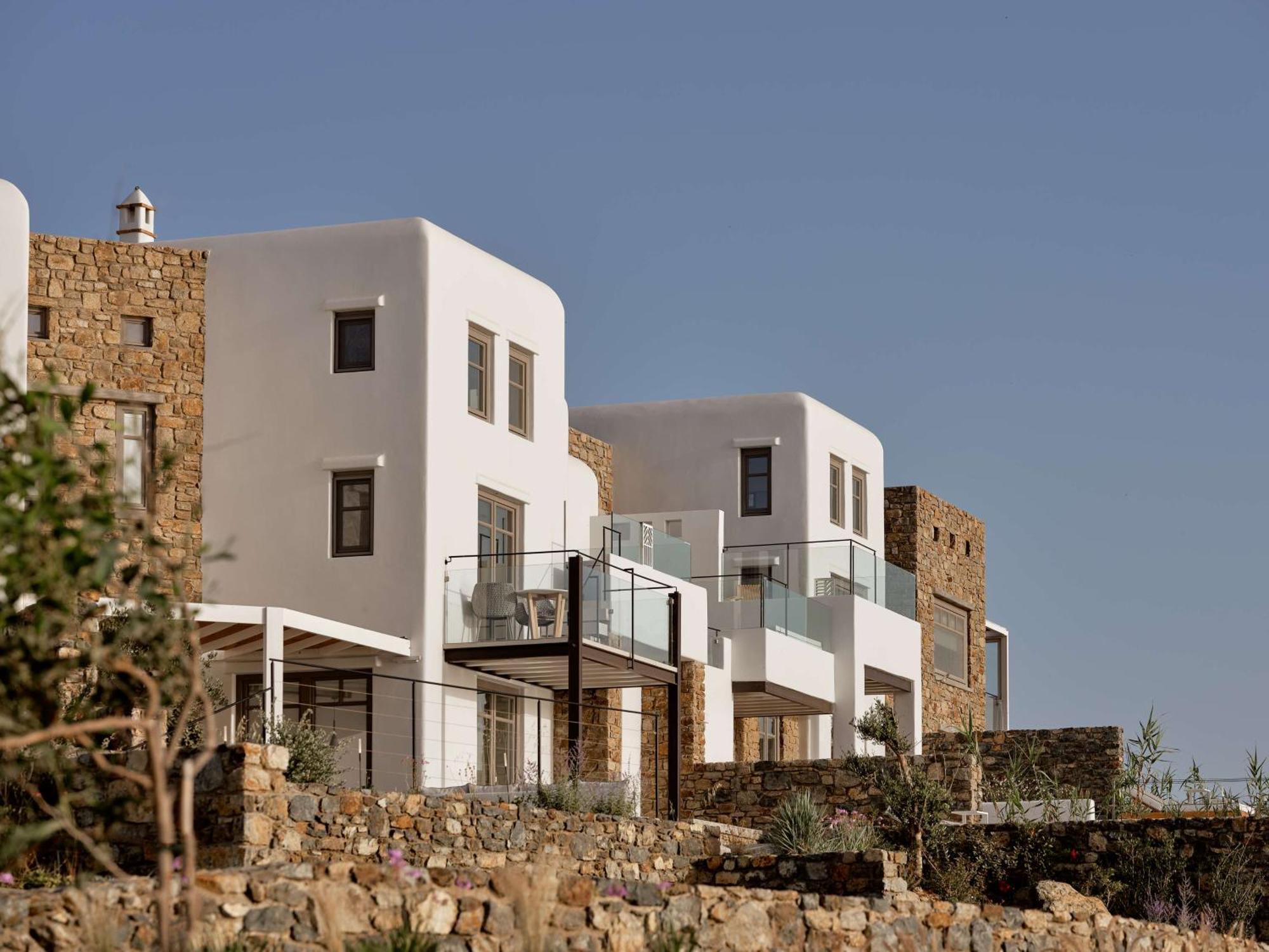 Semeli Coast Mykonos Curio Collection By Hilton Hotel Merhia-part Kültér fotó