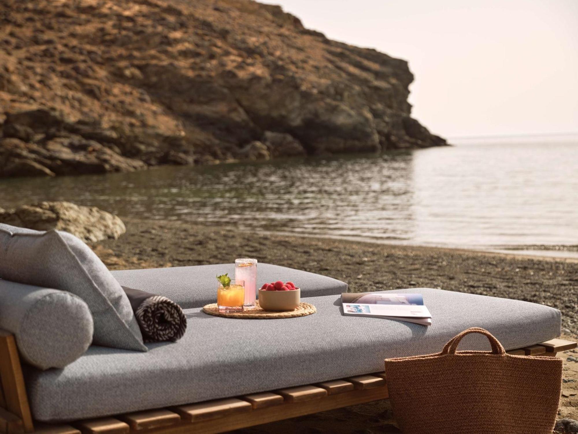 Semeli Coast Mykonos Curio Collection By Hilton Hotel Merhia-part Kültér fotó