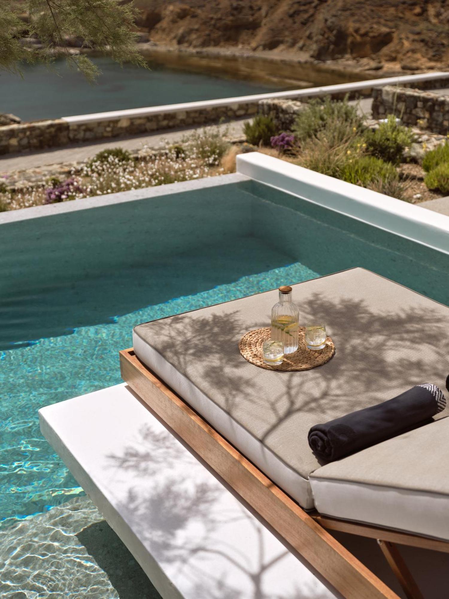 Semeli Coast Mykonos Curio Collection By Hilton Hotel Merhia-part Kültér fotó