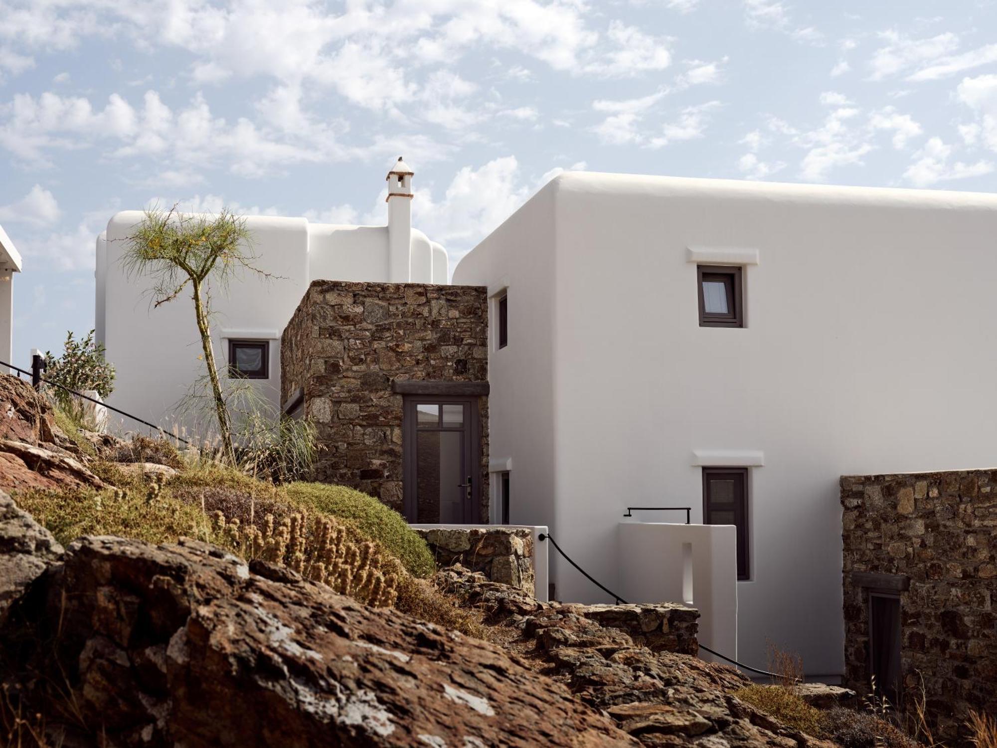 Semeli Coast Mykonos Curio Collection By Hilton Hotel Merhia-part Kültér fotó