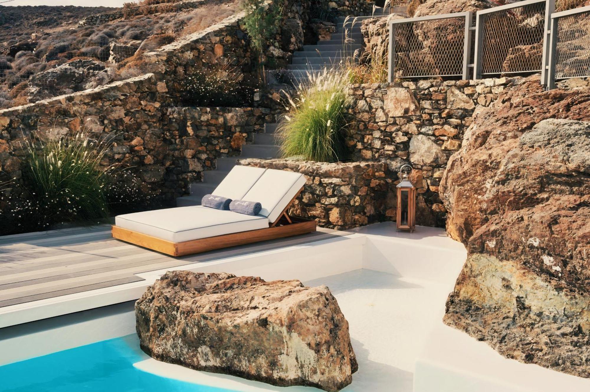 Semeli Coast Mykonos Curio Collection By Hilton Hotel Merhia-part Kültér fotó